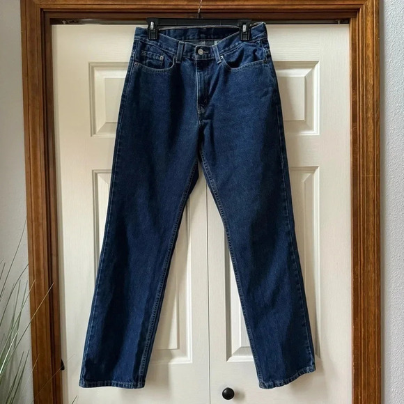 Levi’s Vintage 505 Lower Rise Straight Leg Blank Red Tab Jeans Women’s s… - Picture 3 of 16